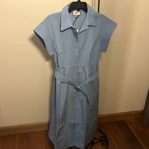 Slate Blue Chloe Dress - Picture 6 of 12